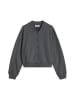 Marc O'Polo DENIM Sweat-College-Jacke cropped in Light Graphite