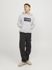 Jack & Jones Kapuzenpullover in White Melange
