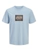 JACK & JONES PLUS T-shirt in Celestial Blue