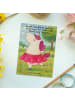 Mr. & Mrs. Panda Postkarte Einhorn Ballerina Design mit Spruch in Weiß