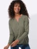 WITT WEIDEN Langarm-Shirt in khaki