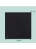 relaxdays 12 x Filzpinnwand in Schwarz - (B)30 x (H)30 x (T)0,9 cm