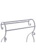 Beliani Handtuchständer LINARES in Grau - (W) 49 x (H) 91 x (L) 33 cm