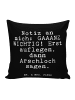 Mr. & Mrs. Panda Dekokissen Notiz an mich: GAAANZ... mit Spruch in Schwarz