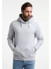 DreiMaster Maritim Herren Kapuzenpullover in Hellgrau Melange
