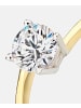 Vanlere Verlobungsring aus 375 Gelbgold mit Zirkonia