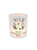 Mr. & Mrs. Panda Teelicht Panda Beste Schwester der Welt mit Spruch in Transparent
