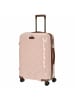 Stratic Leather and More - 4-Rollen-Trolley 66 cm M (rose) in rose