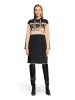 Betty Barclay Jerseykleid langarm in Patch Beige/Black