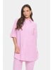 SAINT TROPEZ Kleid HaddaSZ Gerade Passform in Fandango Pink White Stripe