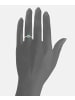 Diamant L'éternel Ring aus 375 Gelbgold mit Diamant mit Smaragd