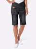 WITT WEIDEN Jeans-Bermudas in black denim
