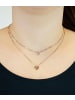 LIEBESKIND BERLIN Halskette Layered Love in roségold