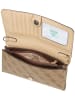 Guess Clutch Noelle II Xbody Flap Organizer in Latte Logo/Brown