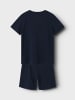 name it Shorty Pyjama GAME ON FOOTBALL in dark sapphire