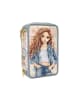 Depesche 3-Fach Federtasche FESTIVAL FUN TOPModel 7,5 x 13 x 20 cm hellblau in hellblau