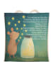 Mr. & Mrs. Panda Shopper Bag Maus Sterne Design mit Spruch in Weiß