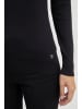 Oxmo Rollkragenpullover OXKatja in Schwarz