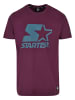 STARTER T-Shirts in Lila/Pink/Rosa