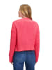 BETTY & CO Grobstrickjacke ohne Verschluss in Koralle