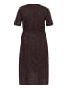 KAFFE curve Kleid KCbella Regular fit in Fudge/Black Flower Print