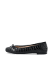 Bianco Ballerinas in BlackCrocoPatent