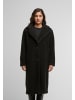 Urban Classics Urban Classics Ladies Teddy Long Coat in black