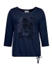Betty Barclay Casual-Shirt mit Tunnelzug in dunkelblau