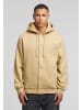 Urban Classics Zip-Kapuzenpullover in unionbeige