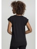 Merchcode Ladies T-Shirt kurzarm in black