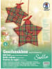 Buntpapierfabrik Ludwig Bähr Geschenkbox Stella 14,5x14,5x4cm Packung mit 5 Stück Motiv: 06