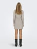 ONLY Strickkleid in Weathered Teak