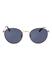 Bulget Unisex Sonnenbrille Rund Schwarz