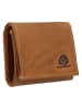 Greenburry Tornado Geldbörse RFID Schutz Leder 9.5 cm in peanut brown