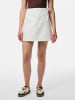 Pieces Wickelrock in White Denim