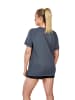 erima Unisex Erwachsene Liga Star Trainings T-Shirt in slate grey/schwarz