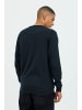 BLEND Strickpullover BHPullover 20717497 moderner Strickpullover in Schwarz