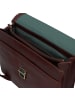Jost Skagen Aktentasche Leder 40 cm Laptopfach in redbrown