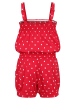 Kidsworld Kurzoverall in rot-weiß