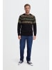 BLEND Strickpullover BHNilas XMAS in Nachtschwarz