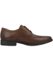 Clarks Businessschuhe Tilden Walk in dunkelbraun