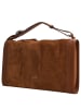COCCINELLE Linor Suede Bi - Shopper 39 cm (warm taupe/warm taupe) in cognac/cognac