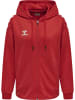 Hummel Hummel Kapuzenpullover Hmlcore Multisport Damen Atmungsaktiv Schnelltrocknend in TRUE RED