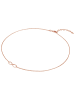 Lulu & Jane Diamant-Kette Infinity aus Sterling Silber mit Diamant in roségold