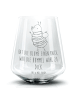 Mr. & Mrs. Panda Whiskyglas Hummel flauschig mit Spruch in Transparent