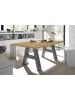 58 aufm Kessel ESSTISCH ausziehbar Elia 3 140 x 90 x 75 Esszimmertisch Graphit/Asteiche