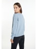 usha WHITE LABEL Strickpullover in Blau Grau