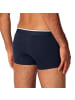 Skiny 3er Pack Trunks Cotton Multipack in Dunkelblau