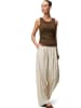 Zero  Top mit Glitzer in Chicory Coffee
