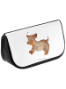 Mr. & Mrs. Panda Organizer Tasche Hund Dackel ohne Spruch in Weiß